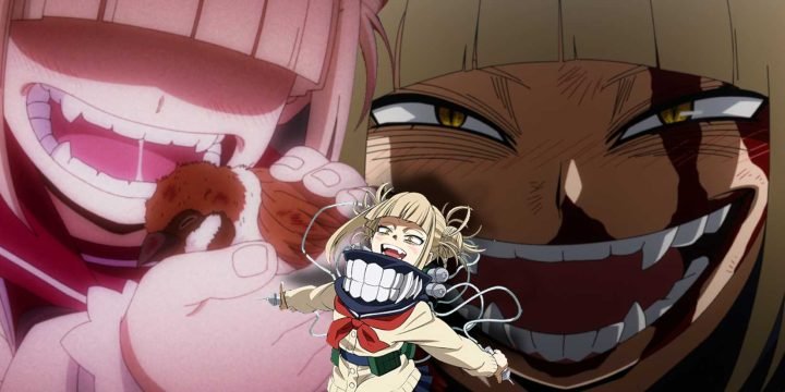 Himiko Toga với nụ cười điên loạn trong My Hero Academia, nhân vật phản diện nữ anime độc đáo