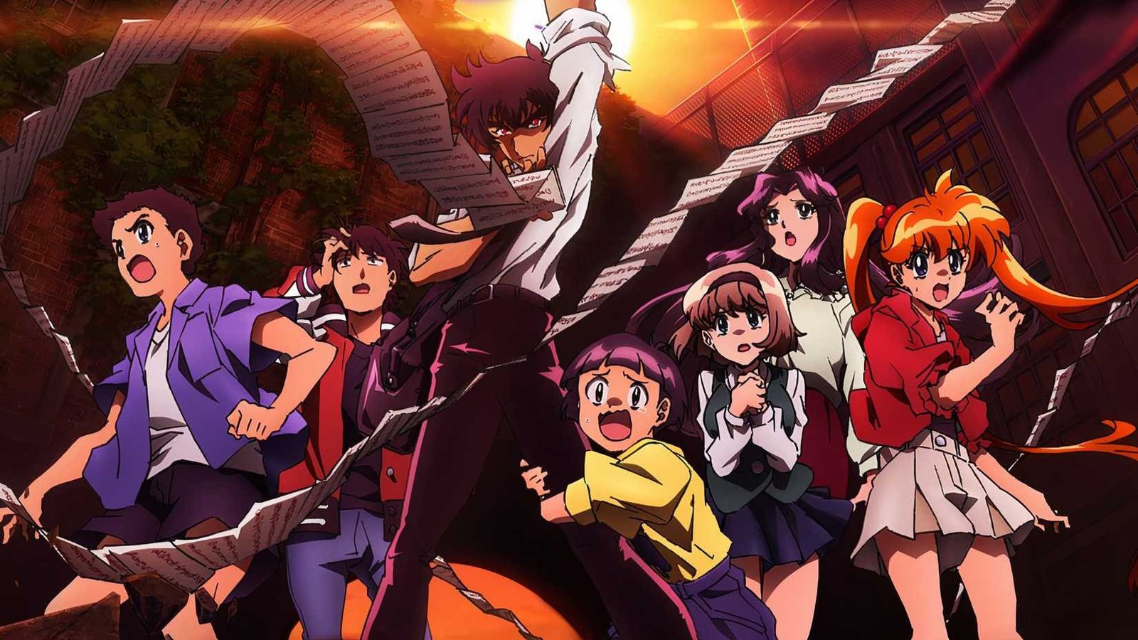 Cảnh thầy giáo Nube sử dụng bàn tay quỷ trong anime mùa Hè 2025