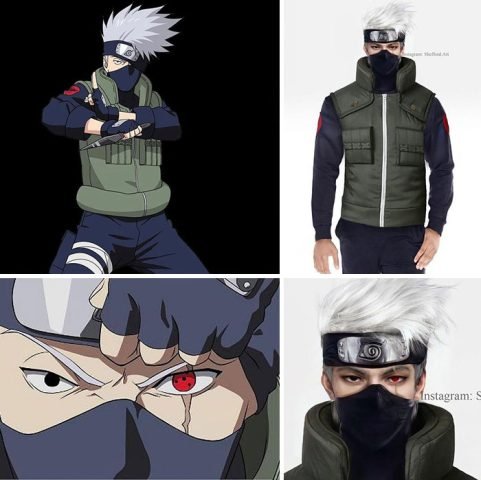 Kakashi Hatake từ Naruto Shippuden được AI tái tạo thành người thật