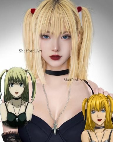 Misa Amane từ Death Note được AI tái tạo thành người thật