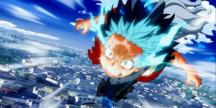 Izuku Midoriya (Deku) trong My Hero Academia, thể hiện các mô típ shonen được Dragon Ball thiết lập