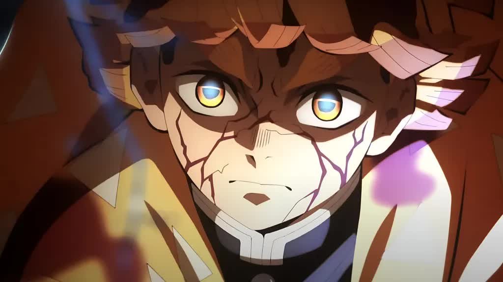 Zenitsu sử dụng thức thứ bảy trong Kimetsu no Yaiba: Infinity Castle