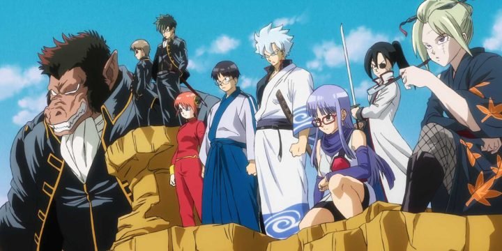 Một phân cảnh châm biếm Dragon Ball trong Gintama, minh họa sự tôn kính của series đối với huyền thoại