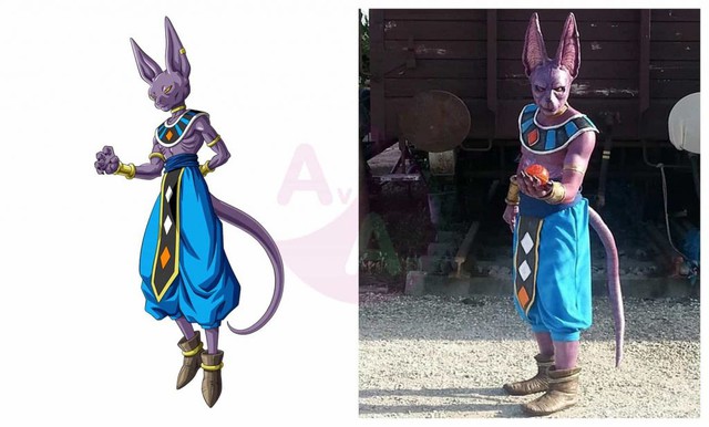 Cosplay Thần Hủy Diệt Beerus chân thực và quyền năng