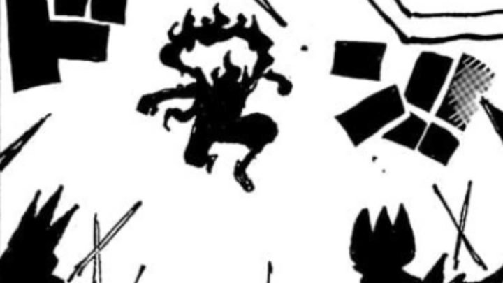 Hình ảnh minh họa Joy Boy, một người dùng trái Nika trước Luffy, liên quan đến bí ẩn người dùng trái Nika trước Joy Boy.