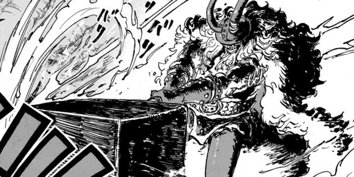 Loki cầm Ragnir chiến đấu, thể hiện sức mạnh vượt trội của một người khổng lồ