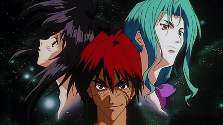 Gene Starwind và Jim Hawking trên con tàu Outlaw Star, biểu tượng cho những cuộc phiêu lưu không gian kịch tính, minh chứng cho những anime thập niên 90 xứng đáng làm lại với đồ họa hiện đại.
