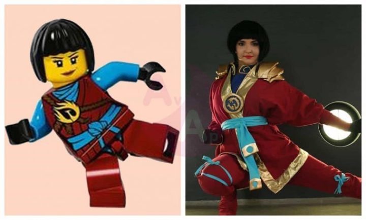 Cosplay Nya, nữ ninja điều khiển nước của đội Ninjago