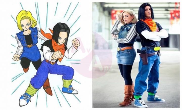 Cosplay Android 17 và Android 18 ấn tượng với phong cách và thần thái