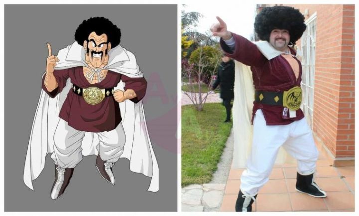 Cosplay Hercule Satan hài hước và đúng chất nhà vô địch