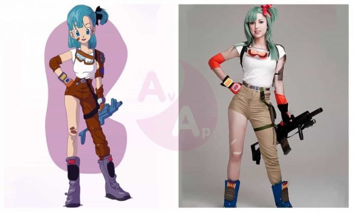Cosplay Bulma thông minh và phong cách