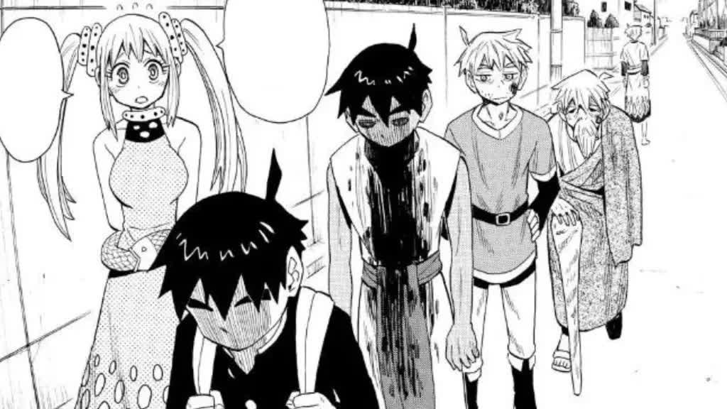 Fuuta Okeya và Kouko Ishigami, hai linh hồn bị ràng buộc bởi nghiệp chướng kiếp trước trong Spirit Circle.