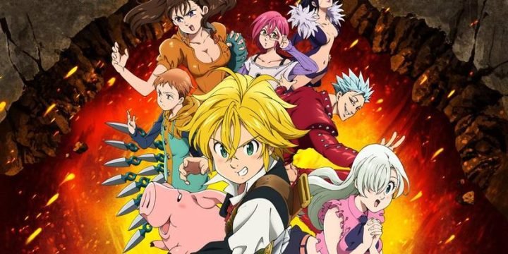 Dàn nhân vật The Seven Deadly Sins, series shonen tiếp nối ảnh hưởng Dragon Ball về hành động và giả tưởng