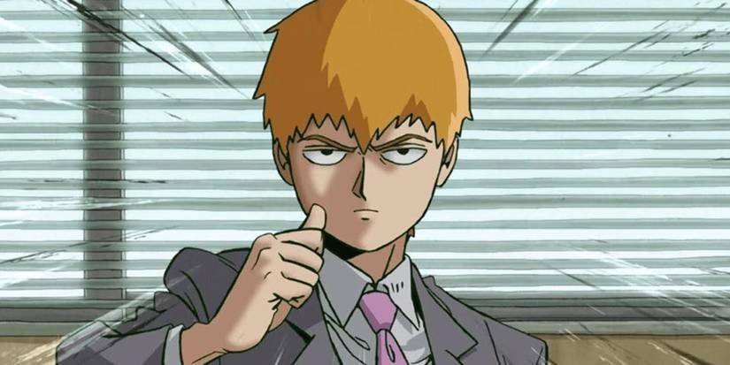 Reigen Arataka tự tin trong Mob Psycho 100