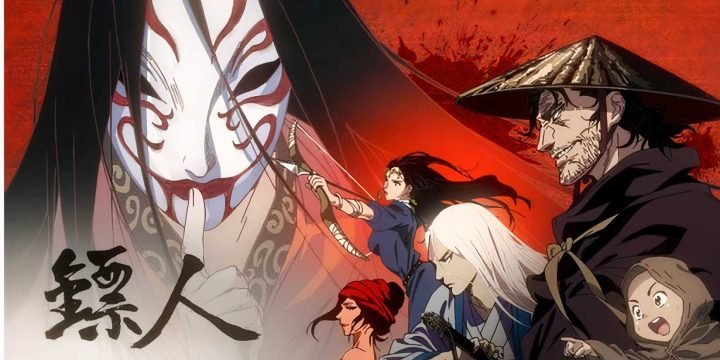 Chiến binh Dao Ma trong series donghua Blade of the Guardians, thể hiện phong cách hành động võ thuật mạnh mẽ.