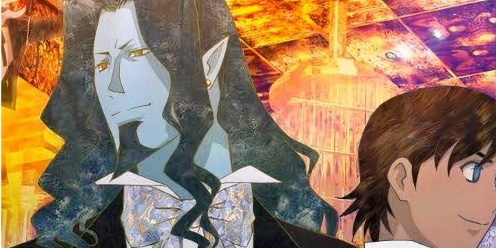 Tạo hình nhân vật và phong cách đồ họa độc đáo trong Gankutsuou: The Count of Monte Cristo.