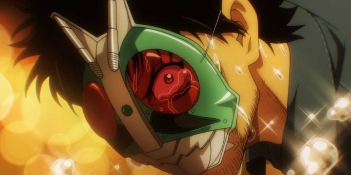 Tojima trong Tojima Wants To Be a Kamen Rider, một anime mùa Thu 2025 gây sốt