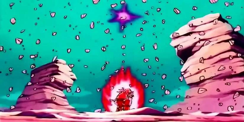 Goku và Vegeta đối đầu trong Saiyan Saga của Dragon Ball, một kiệt tác manga