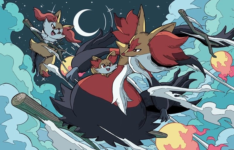 Hình ảnh Delphox – Pokémon phù thủy lửa huyền bí delphox 29