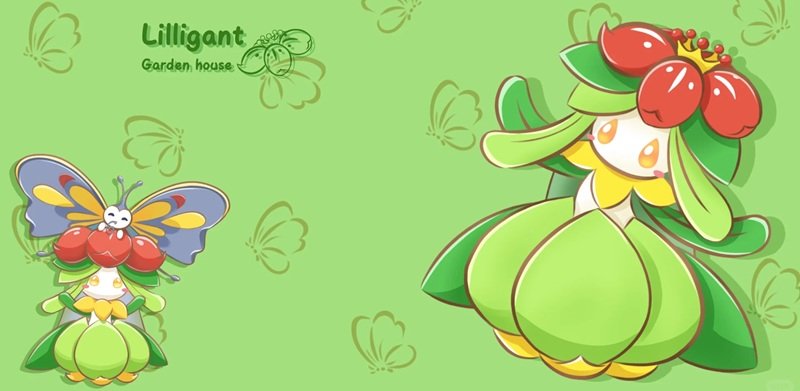 lilligant 18