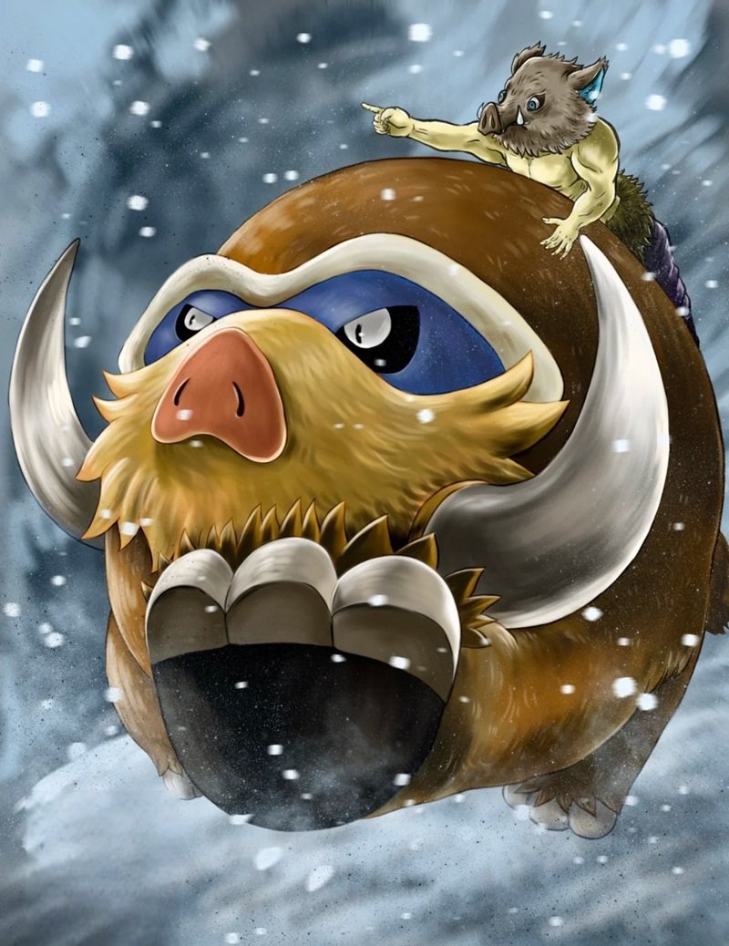 Hình ảnh Piloswine – Pokémon lông xù hệ Băng Đất piloswine 29